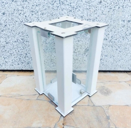 Корпус лампады прямоугольный нержавейка крашенная 20см